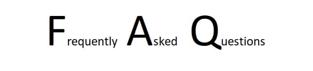 Frequently Asked Questions