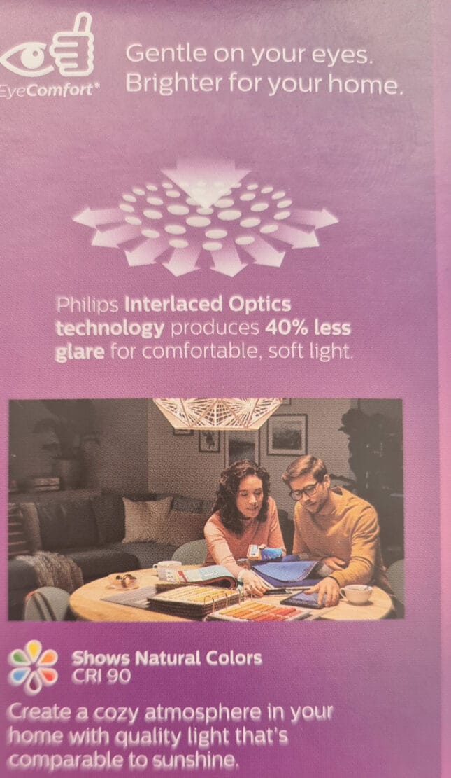 Philips CRI90 LED bulb